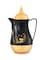 ROYALFORD 2-Piece Royal Marble Tea And Cawa Set Black/White/Gold 1L