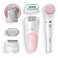 Braun SensoSmart Silk Epil 5 Cordless Epilator With 5 Extra Heads Multicolour