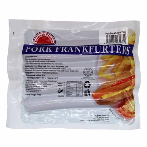 Farmers Choice Frankfurters Sausages 250g