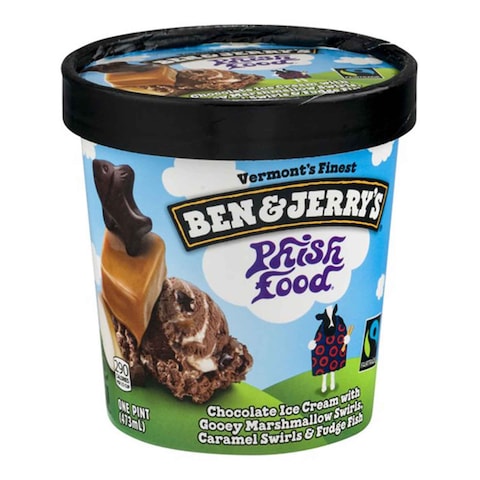 BEN&amp;JERRYS I/C PHISH FOOD465ML