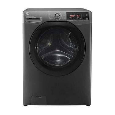 غسالة ملابس هوفر فول أوتوماتيك - موتور انفرتر - 8 كيلو - فضي - H3WS38TAMF7R-ELA