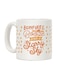 muGGyz Ironic Face Emoji Printed Ceramic Coffee Mug White