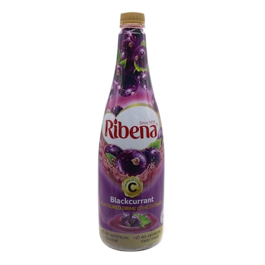 Ribena Concentrate Blackcurrant Cordial Drink 1L