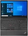 Lenovo ThinkPad E15 Gen 2 15.6&quot; FHD Display Core I7-1165G7 Upto 4.7GHz, 8GB, 512GB SSD, Intel Iris Xe Graphics, Eng-Arb Keyboard, Windows 10 Pro Black