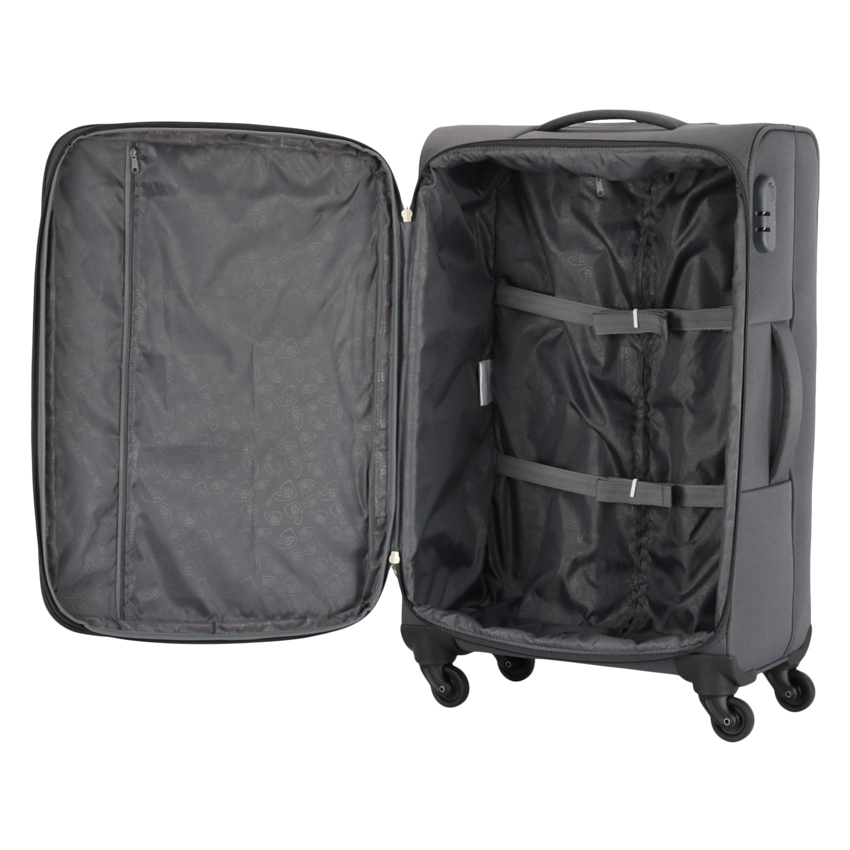 Amt Kam Baliclx Trolley Bag56Cm Grey