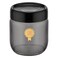 C-00361 Black Pearl Glass Jar 425ml