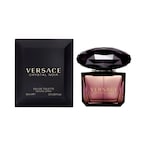 Buy Versace Crystal Noir Eau De Parfum 90ml Pink in UAE