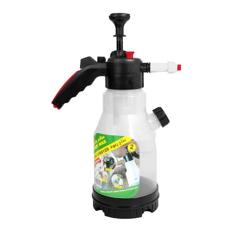 2L Water Spray Bottle For Car Wash And Window Cleaning, Air Compressing Sprayer Bottle