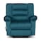 In House Velvet Rocking &amp; Rotating Recliner Chair - Dark Turquoise - Nice 02