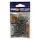 Shirudo Mighty Series 3-Way Fishing Swivel Silver Size 2/0 Pack of 12