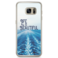 Loud Universe - Samsung Galaxy S7 Edge Transparent Edge Phone Case Life Is Beauftiful Beach Fishing with Transparent Edge Phone Case