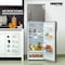 Geepas GRF3207SSXXN 320L Free Standing Durable Double Door Refrigerator,  Quick Cooling, Low Noise, Low Energy Consumption, Defrost Refrigerator   1 Year Warranty