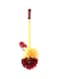 ROYALFORD Toilet Brush Yellow/Red