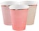 Ginger Ray Ombre Paper Cups 8-Pieces- Rose Gold/ Pink