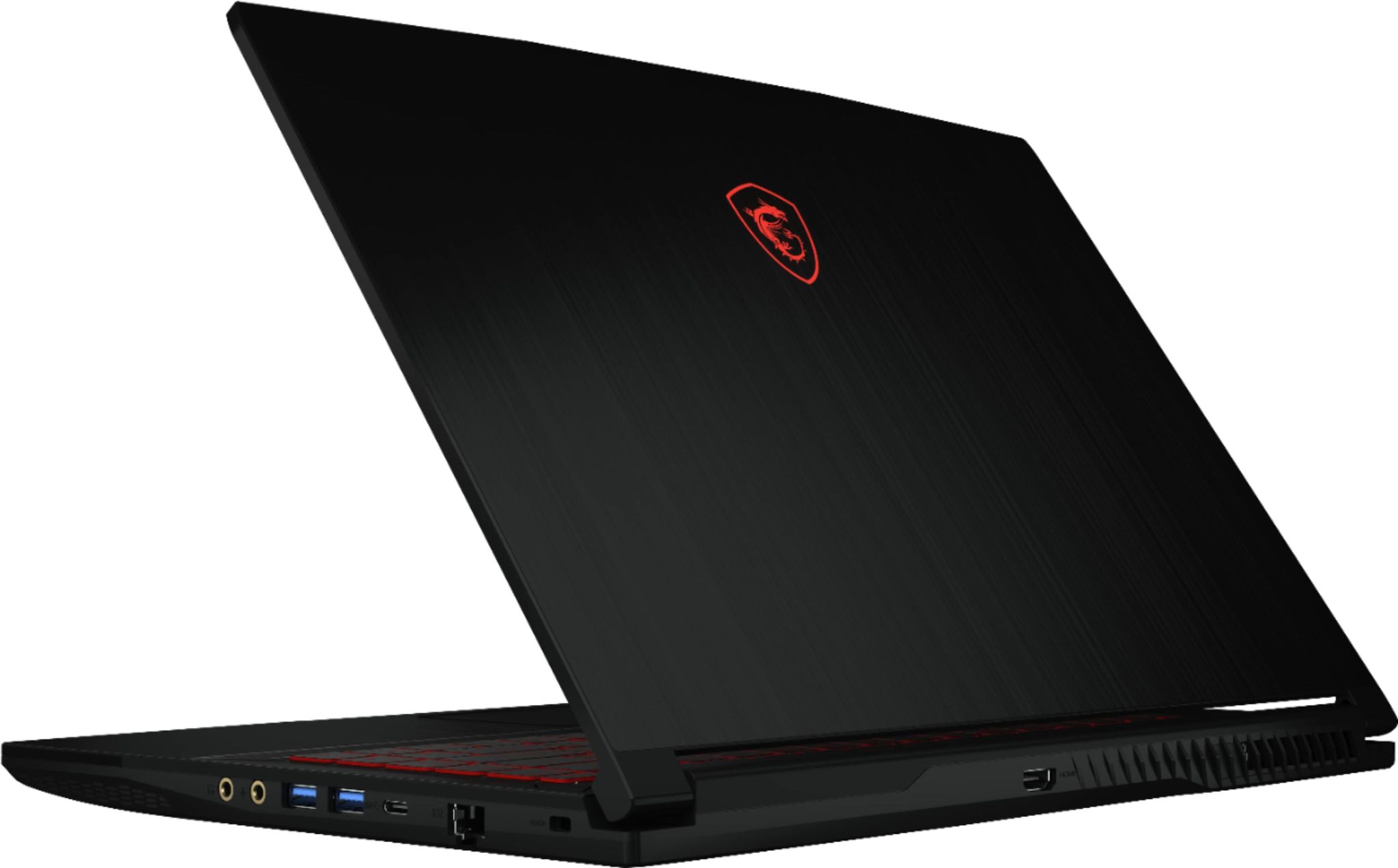 MSI GF63 Gaming Laptop - 15.6&quot; Full HD Intel Core i5-10200H, 8GB RAM, 256GB SSD, 4GB NVIDIA GeForce GTX 1650, Windows 10 [GF63035]- Black