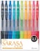 Generic Zebra Sarasa Clip 0.5, 10 Color Set (Jj15-10Ca)