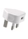 Wall Charger Adapter White