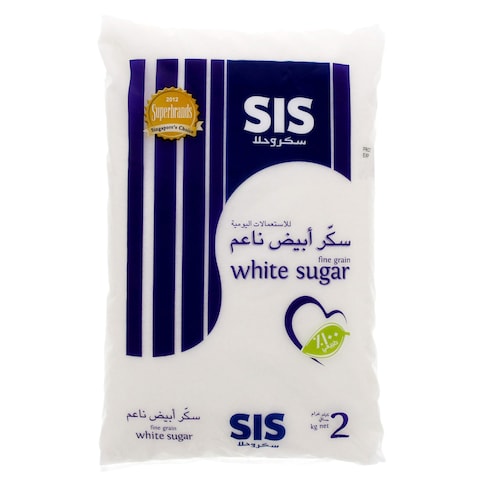 Sis Fine Grain White Sugar 2kg