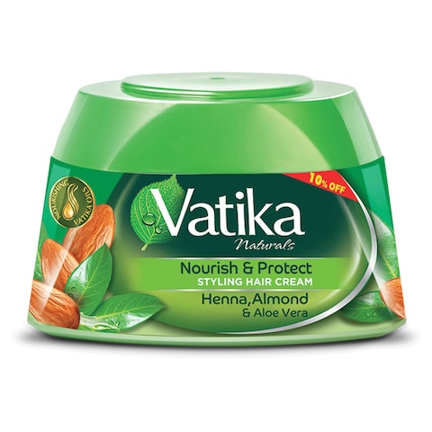 Vatika Naturals Nourish and Protect Styling Hair Cream - 190 gram