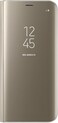Generic Samsung Galaxy S8 Plus Clear View Standing Cover - Gold