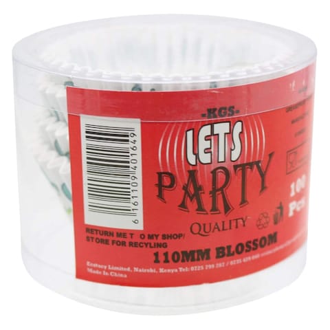 LETS PARTY CAKE CASE BLOSSOM 110MM