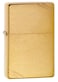 Zippo 240 Brushed Brass Vintage with Slashes Windproof Lighter