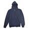 King's Collection 852 Zipped Sweatshirt Hoodie Large Ash Navy Blue