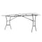 Lifetime, 6-Foot, Fold-In-Half Table, Rectangle, Residential, White Granite Colour, LFT-80333