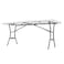 Lifetime, 6-Foot, Fold-In-Half Table, Rectangle, Residential, White Granite Colour, LFT-80333