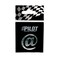Lampa Stickers Symbol @ 3D Chrome 18MM