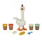 Play-Doh Animal Crew Cluck-a-Dee Feather Fun Chicken Toy Farm Animal Playset with 4 Non-Toxic Play-Doh Colors