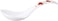 Dinewell - Vintage Leaves Melamine Serving Spoon 24.5 X 6.5 Cm-Dws5014Vl