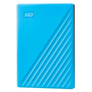 WD My Passport USB 3.2 Gen 1 External 2TB Hard Disk Drive Blue