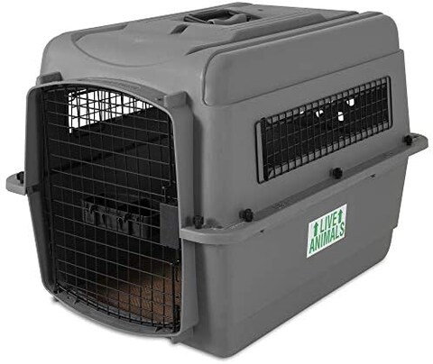 Petmate Sky Kennel 32&quot; 30-50Lbs, Gray