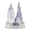 Winds Trading Ahlan UAE Burj Al Arab With Burj Khalifa 1 Blue And Clear