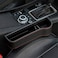 Car Side Seat Organizer For Drinks Key Wallet Phone Sunglasses, Car Seat Gap Filler Organizer?PU Leather Seat Console Organizer Pocket Interior Car Accessories(black,First officer)