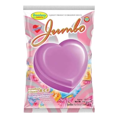 Broadway Sweets Heartbeat Jumbo Love Candy 300g