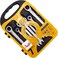 ABBASALI 7Pcs Ratchet Wrench Spanner Set 8mm,10mm,12mm,13mm,14mm,17mm,19mm, Matt Chrome
