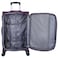Eminent Expandable Luggage Trolley Bag Soft Suitcase for Unisex Travel Polyester Shell Lightweight with TSA lock Double Spinner Wheels E765SZ Medium Checked 24 Inch Purple