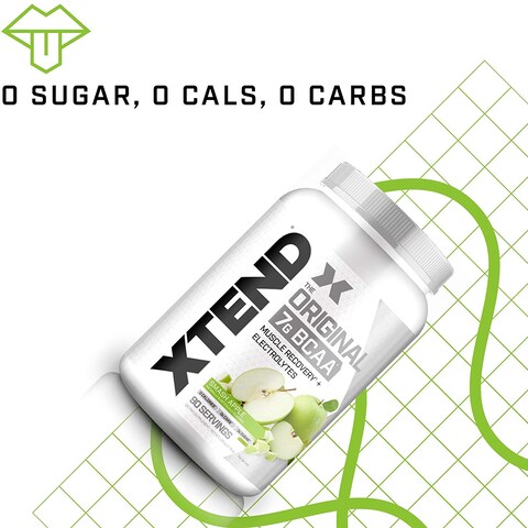 Scivation Xtend Original Bcaa, Smash Apple, 90 Servings, 1260 Gm