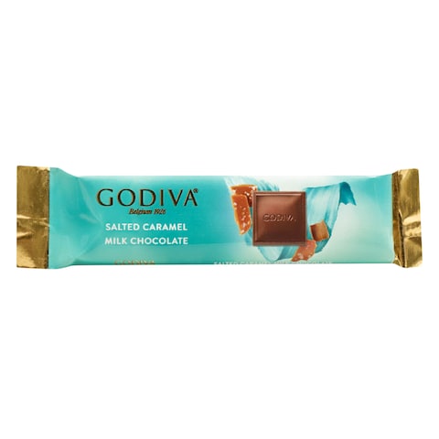 Godiva Salted Caramel Milk Chocolate Bar 32g