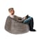 In House Kempes Fur Bean Bag Chair - Small - Beige