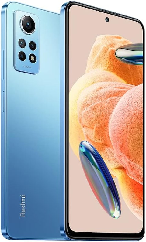 Xiaomi Redmi Note 12 Pro, 8GB RAM, 256GB, 4G, Glacial Blue (Smooth 120Hz AMOLED Display, Powerful Snapdragon Processor, 108MP Wide Camera, 67W Turbo Charging)