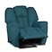 Penhaligon&#39;s Linen Rocking &amp; Rotating Recliner Chair - Turquoise