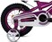 ITG Mogoo Rayon Junior Kids Bike 2.0 14Inch, Purple