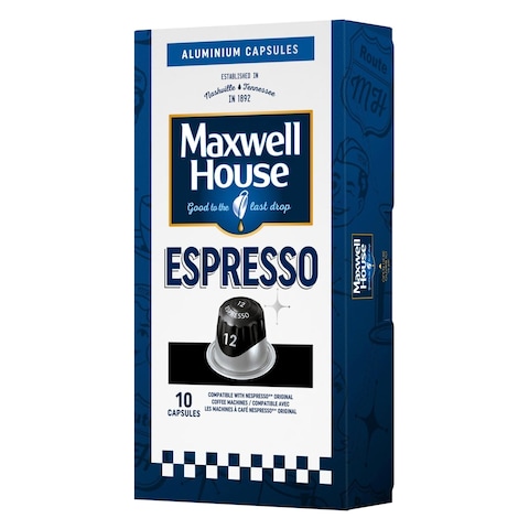 Maxwell House Espresso Intense Coffee Capsules 52g