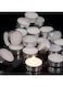 Generic Smokeless Candles Pack Of 100 White Standardinch