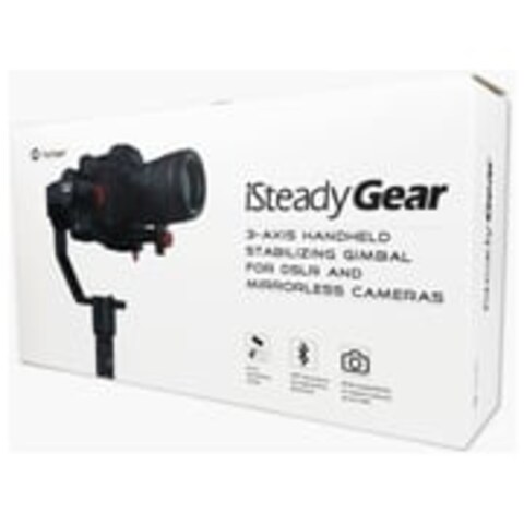 hohem Isteadygear Z Kit 3 Axis Handheld Camera Stabilizer Gimbal Dual Handle Control With App Settings Bt Connection Anti Shake Low Angle Photography Max. Load 2.5Kg / 5.5Lbs For Sony Canon, KDPTD6552