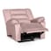 In House Velvet Classic Recliner Chair - Light Pink - Nice 02