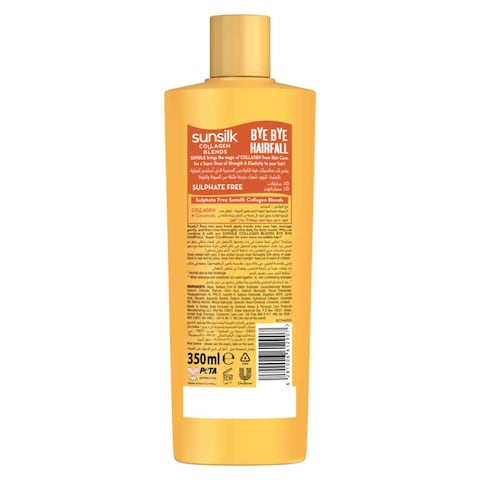 Sunsilk Collagen Blends Shampoo for hair fall Bye Bye Hairfall 350ml
